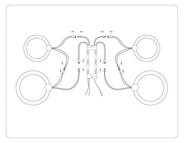 Потолочная светодиодная люстра Ambrella light Acrylica Original FA3811