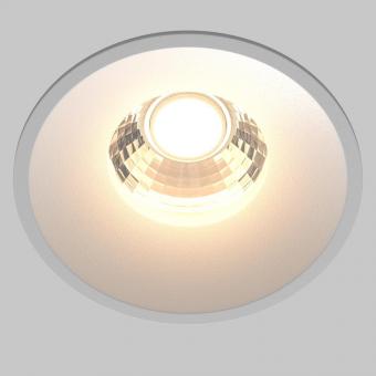 Встраиваемый светодиодный светильник Maytoni Round DL058-12W3K-W