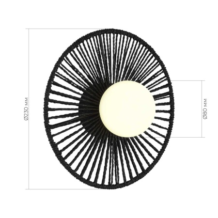 Настенный светильник Evoluce LOOM SLE6022-401-01