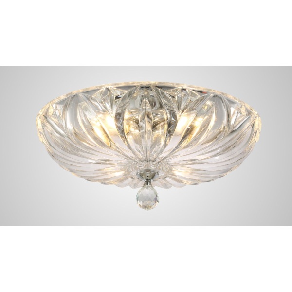 Потолочный светильник Crystal Lux Denis D400 chrome