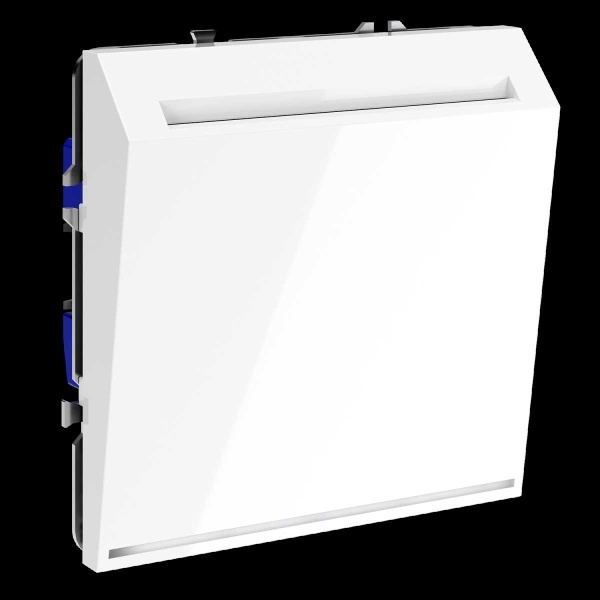 Выключатель встраиваемый S70 карточный 16А, (белый глянцевый) Voltum VLS010701