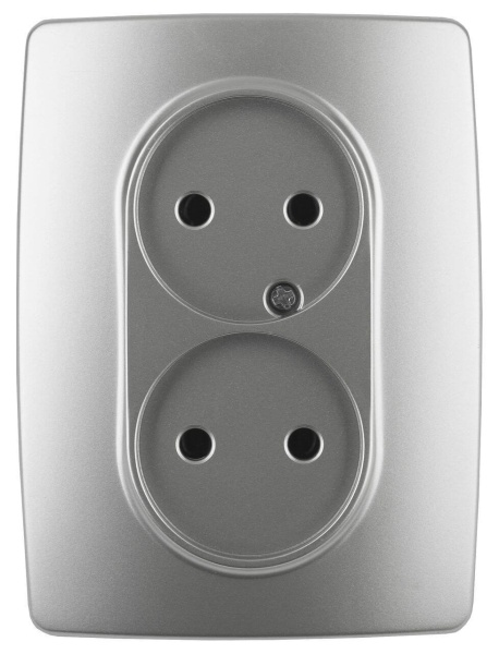 Розетка ЭРА 12 2x2P 16A 250V 12-2107-03 Б0031240 Розетка ЭРА 12 2x2P 16A 250V 12-2107-03 Б0031240