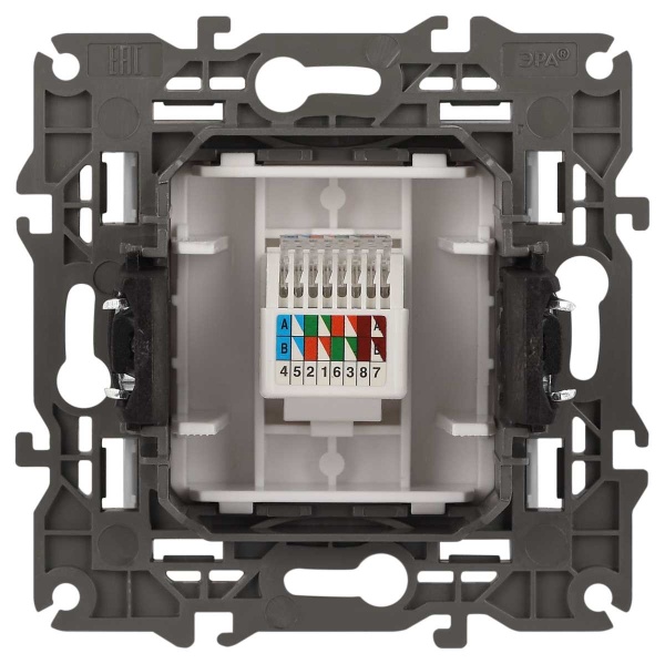 Розетка ЭРА Elegance 14-3107-01М RJ45, белый матовый Б0065763
