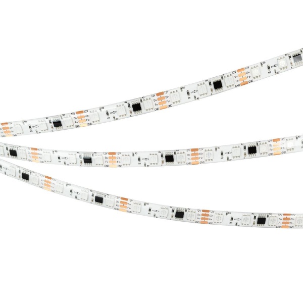 Светодиодная лента Arlight 12W/m 60LED/m 5060SMD разноцветный 5М SPI-SE-B60-10mm 12V 039597
