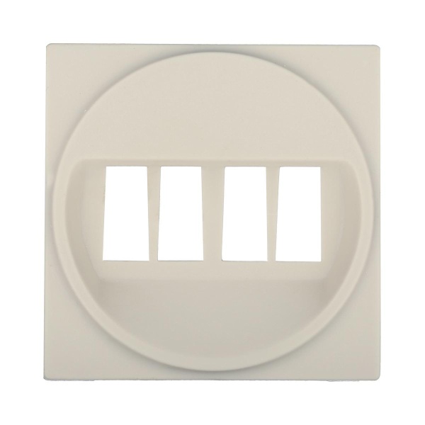 Накладка LK Studio аудио-розетки (бежевый) 857401-1