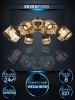 Потолочная люстра Seven Fires Kaleri WD3506/8C-BK-AM