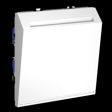 Выключатель встраиваемый S70 карточный 16А, (белый матовый) Voltum VLS010702