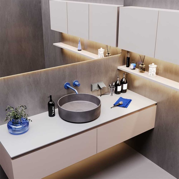 Розетка встраиваемая Voltum S70 с заземлением, защитными шторками и крышкой 16А, (кашемир) VLS040303