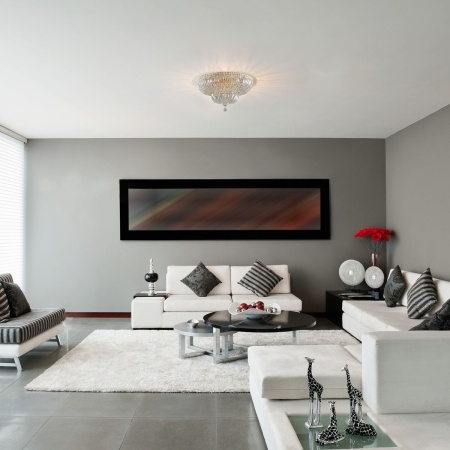 Потолочная люстра Maytoni Basfor DIA100-CL-16-G