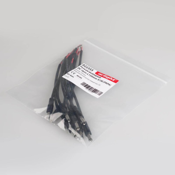 Разъем выводной Arlight DC-2pin-L150mm-X1M (PAPA) 022355 Разъем выводной Arlight DC-2pin-L150mm-X1M (PAPA) 022355