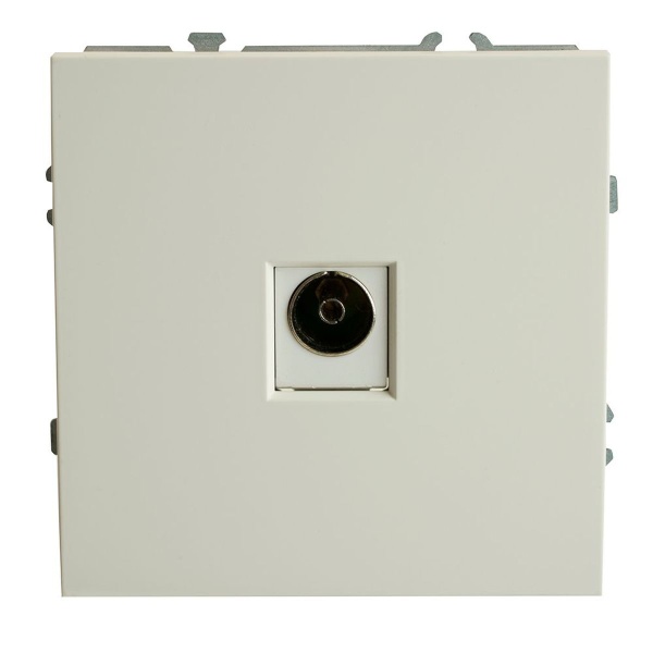 Розетка телевизионная TV Stekker Эмили белый фарфор RST00-5108-01 49875