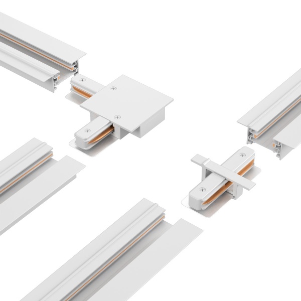 Шинопровод встраиваемый однофазный Crystal Lux CLT 0.121 01 L2000 WH