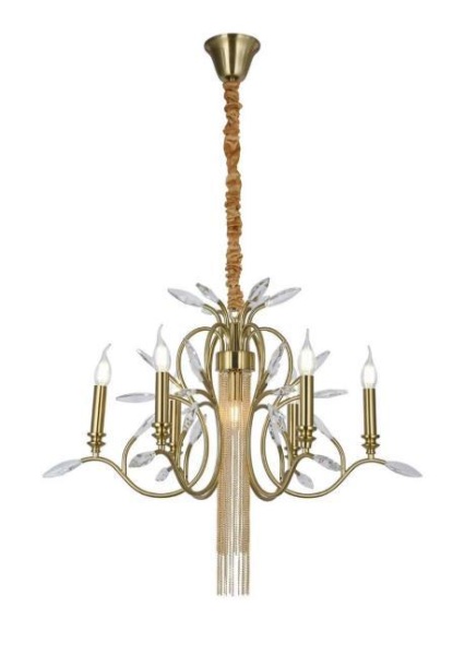 Люстра подвесная Alfa Light F1124-25 D640*H630 COPEER