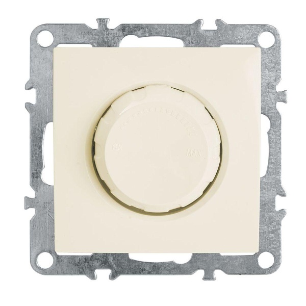 Выключатель диммирующий (механизм), Stekker, PSW10-9106-02, 250В, 650W Эрна, слоновая кость 39324