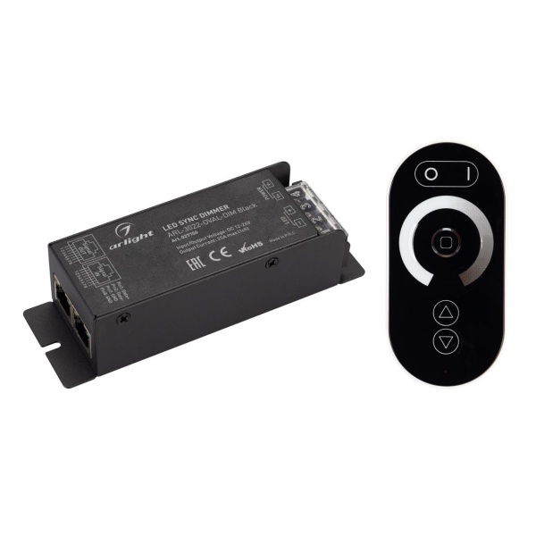 Диммер Arlight ARL-3022-Oval-Dim Black 027150