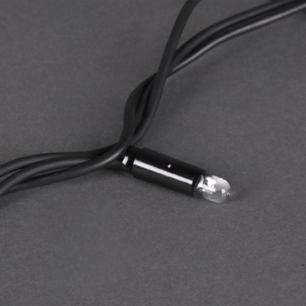 Уличная светодиодная гирлянда Sneha нить 24V теплый белый мерцающий A-504A WW/WT FLASH