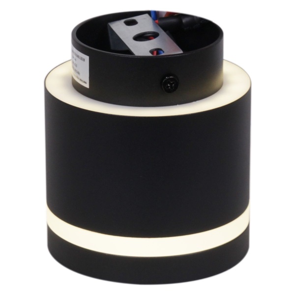 Потолочный светильник Reluce 53001-9.5-001IL GX53+LED3W BK