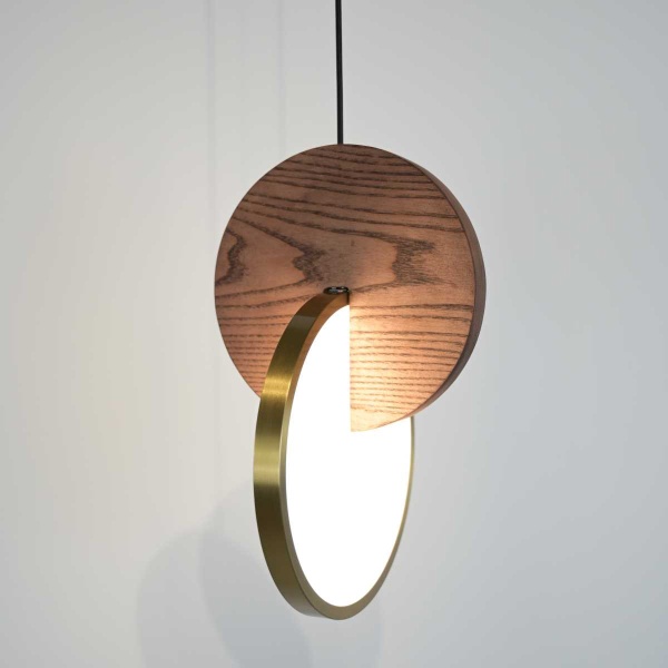 Подвесной светильник Imperium Loft Glatt Wood 7W 337333-26