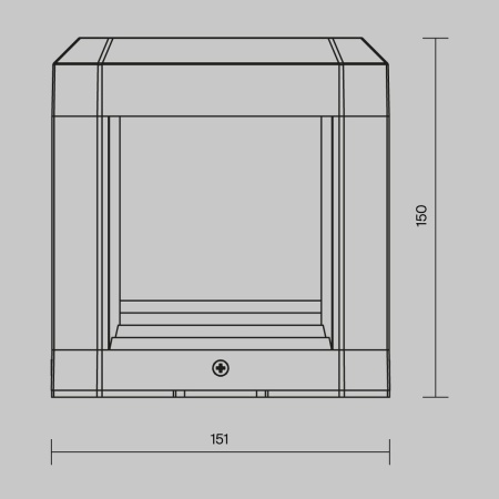 Ландшафтный светодиодный светильник Maytoni Royal Mile O019FL-L13GR3K