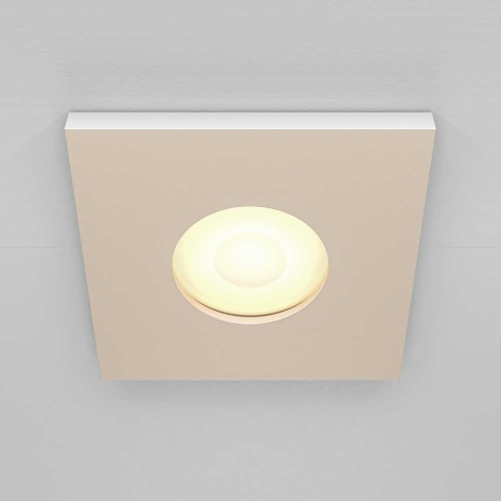 Встраиваемый светильник Maytoni Technical DL083-01-GU10-SQ-W