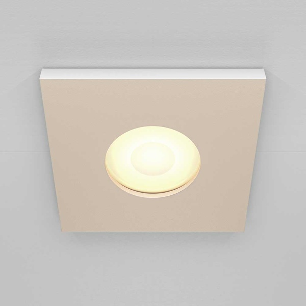 Встраиваемый светильник Maytoni Technical DL083-01-GU10-SQ-W