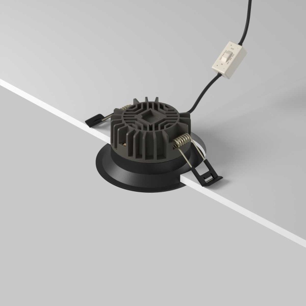 Встраиваемый светильник Maytoni Technical Downlight Okno DL055-10W2.7-3-4K-B