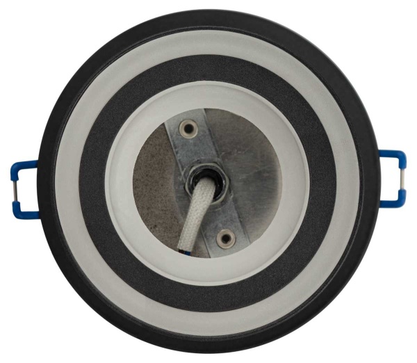 Светильник встраиваемый ЭРА DK114 BK под лампу GX53 поворотный черный Б0059790