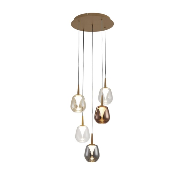 Подвесная светодиодная люстра Mantra Andromeda 8932+5PL (8942-8945)