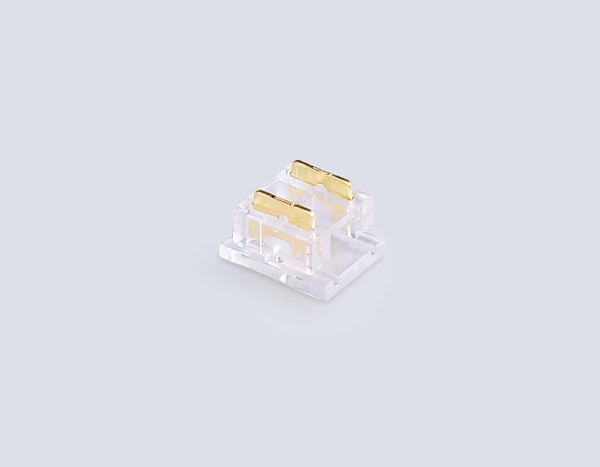 Соединитель прямой  AMBRELLA LIGHT ILLUMINATION COB 12/24V для лент 8/10mm (2 конт.) (10шт. в комплекте) GS6361