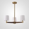 Подвесная люстра Imperium Loft Jorgenson D70 White/Dark Wood 203579-26