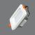 Встраиваемый светодиодный светильник Elvan VLS-5048SQ-8W-WW-Wh