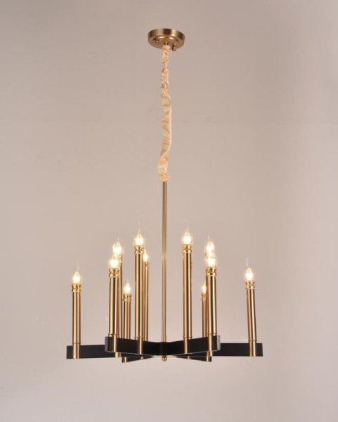 Люстра подвесная Alfa Light F1724-25 E14 Copeer+Black