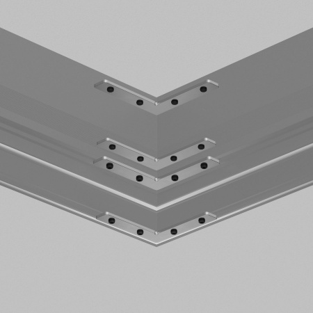 Соединитель угловой Denkirs Smart Slott TR2019-AL