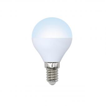 Лампа светодиодная (UL-00001777) E14 8W 4000K матовая LED-G45-8W/NW/E14/FR/O