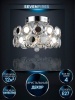 Потолочная люстра Seven Fires Euzheni WD3547/4C-CR-CL