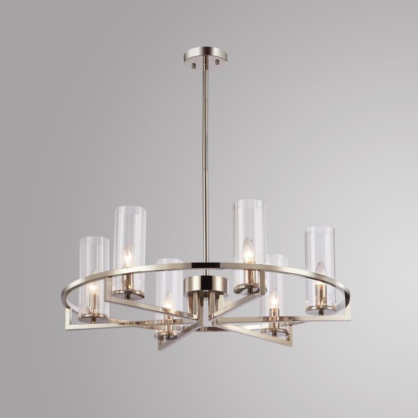 Люстра подвесная Alfa Light F3024-20 CHROME