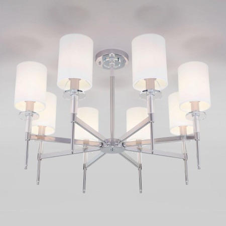 Подвесная люстра Eurosvet Brielle 60132/8 хром