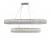 Подвесной светодиодный светильник Newport 8240/140 oval М0067861