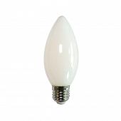 Лампа светодиодная филаментная Volpe E27 6W 3000K матовая LED-C35-6W/3000K/E27/FR/SLF UL-00008320