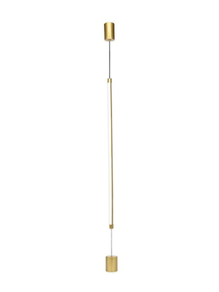 Подвесной светодиодный светильник Indigo Linea 14024/A/1P Brass V000122L
