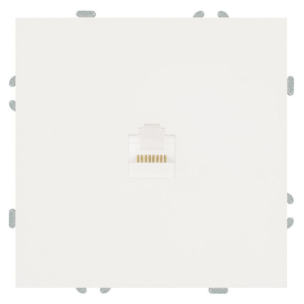 Розетка компьютерная RJ-45 Stekker Эмили белый фарфор RST00-5117-01 49873