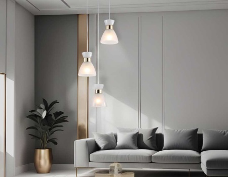 Светильник подвесной со стеклянными плафонами Ambrella light Traditional TR3402