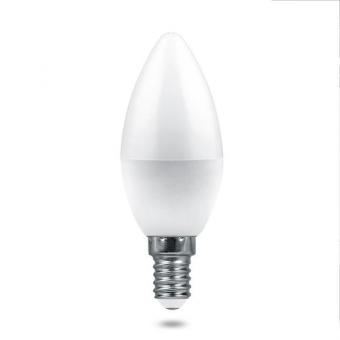 Лампа светодиодная Feron E14 9W 6400K Матовая LB-1309 38061