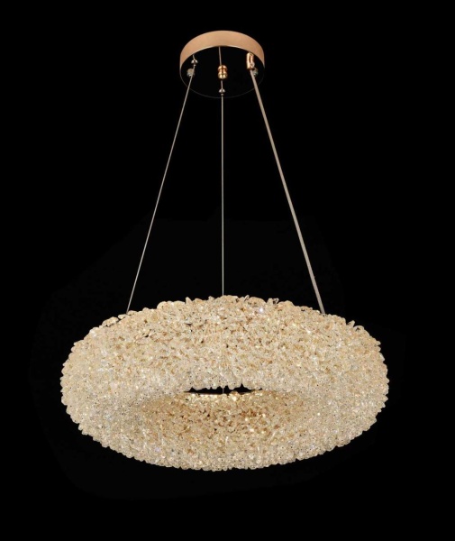 Люстра подвесная Alfa Light F4024-42 400mm SDG LED