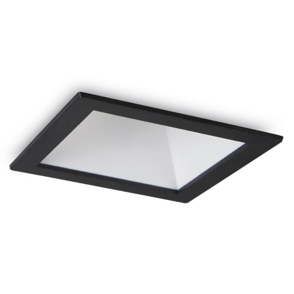 Встраиваемый светодиодный светильник Ideal Lux Game Square Bk Wh 192406 Встраиваемый светодиодный светильник Ideal Lux Game Square Bk Wh 192406