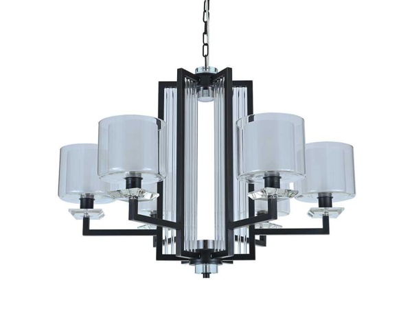 Подвесная люстра Newport 4406+1/C black+gold М0072056