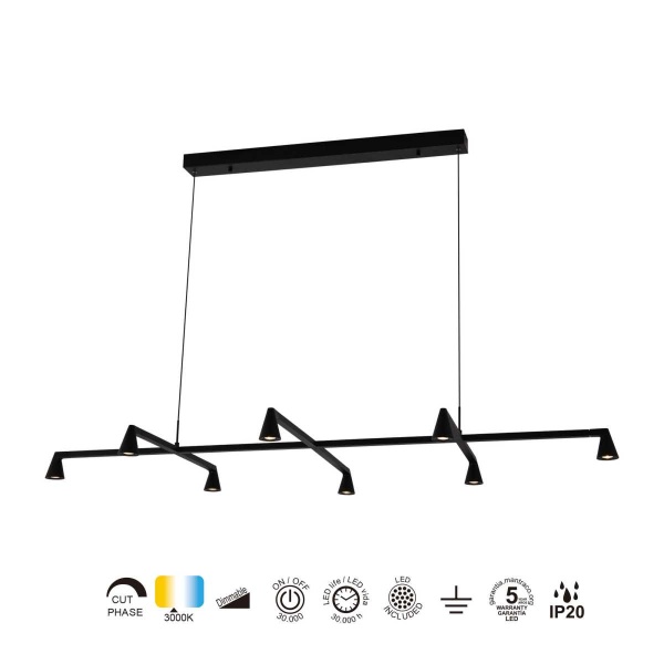 Подвесная люстра Mantra Africa 9408