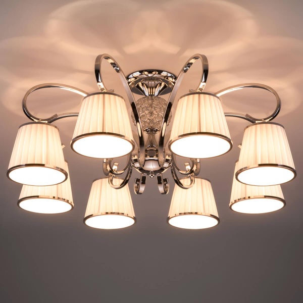 Потолочная люстра Eurosvet 60088/8 хром