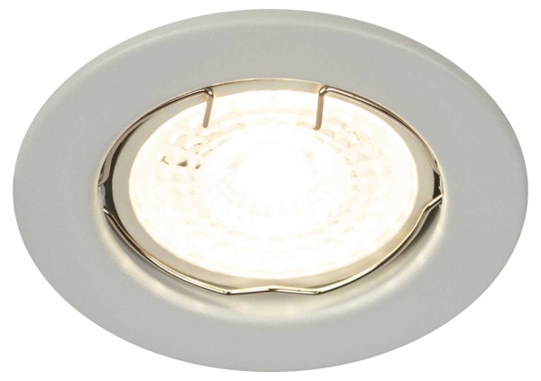 Светильник встраиваемый штампованный ЭРА ST1 SWH под лампу MR16 GU5.3 белый матовый Б0059740