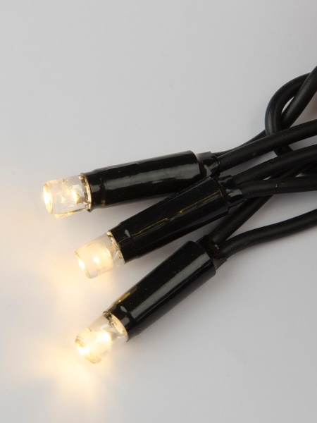 Уличная светодиодная гирлянда Uniel занавес 220V теплый белый ULD-C2030-240/TBK Warm White IP67 UL-00003938